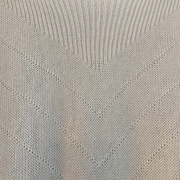 NEW Plus size sweater pullover INC Garden Party bright white linen blend 3X
C - Picture 7 of 9